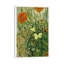 Butterflies And Poppies by Vincent Van Gogh - Floater Frame Painting on Canvas-738160115-738160124