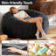 Fauteuil à billes pour adulte de 4 pieds de haut, contient un rembourrage pour fauteuil à billes, un fauteuil en mousse à mémoire de forme, une housse lavable en flanelle douce, un siège de lecture idéal pour la chambre à coucher et le dortoir-338758104