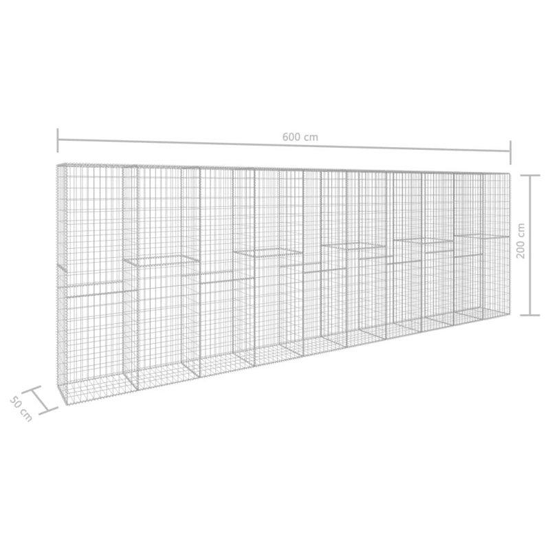 Abramson 200 cm H x 600 cm W