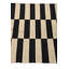 Tapis noir et blanc Ohlson