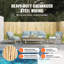 121.9cm H x 182.9cm W Bamboo Border Fencing