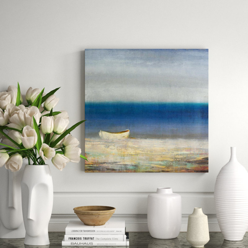Oceano Painting by Kemp, 24" H x 24" W x 1.5" D, Plexi