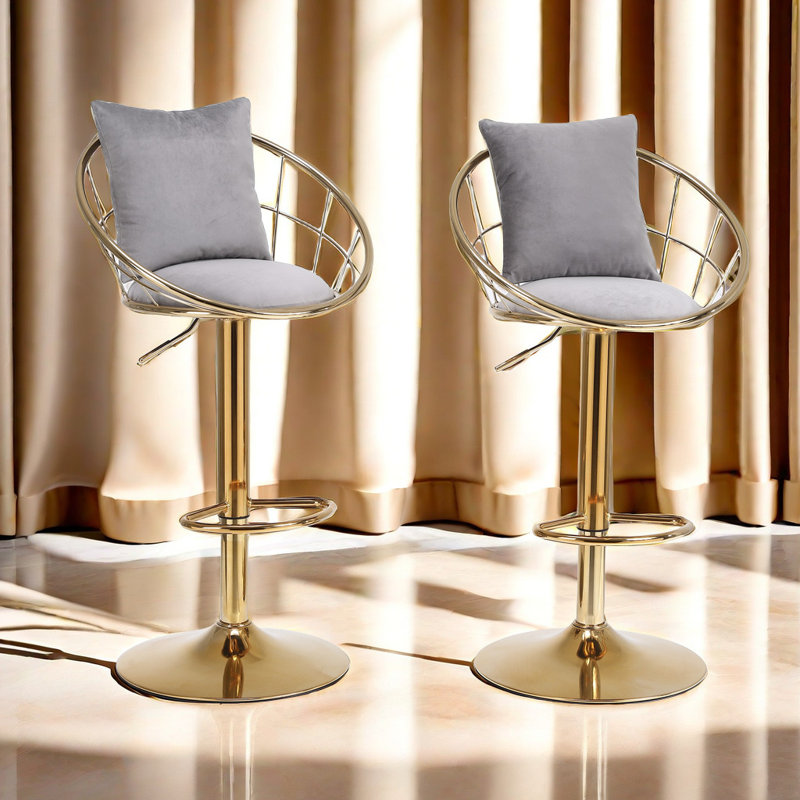 Tabouret Westvale, Gris