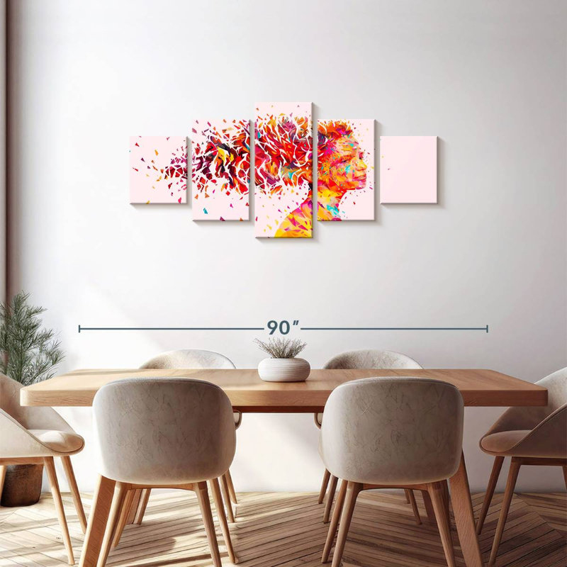 Wind, 30" H x 68" W