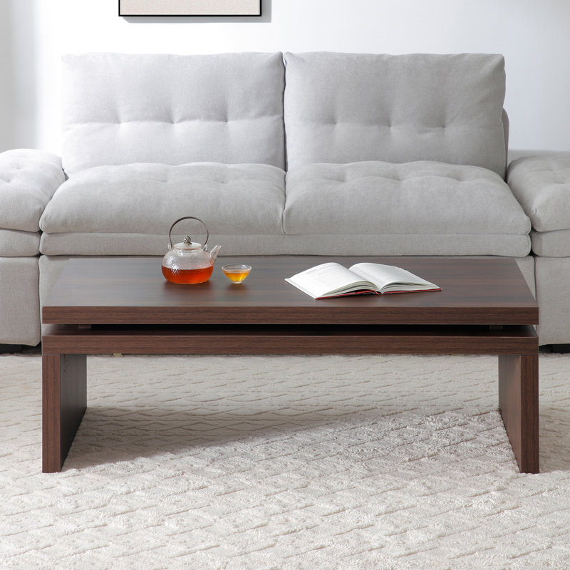 Table basse 47,2 po, Brun