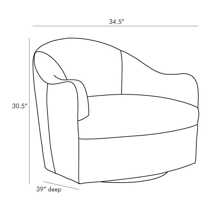 Delfino Barrel Chair