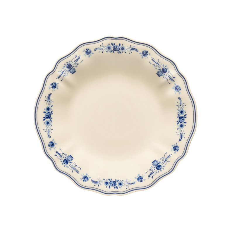 Vila Pasta Bowls, Beige/Blue