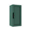 Armoire de rangement murale flottante murale avec porte et tablette, armoire de rangement contemporaine pour salle de bain