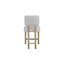 Tabouret de comptoir rembourré (ensemble de 2)