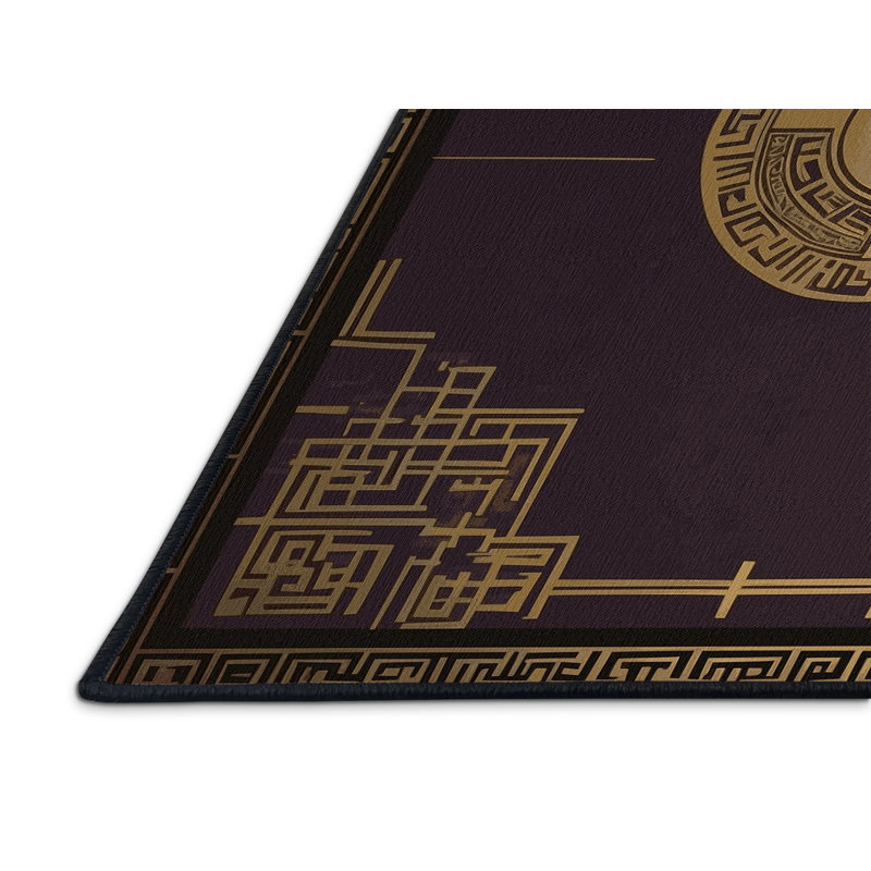 Luxe Flourish Rug, Square 6'