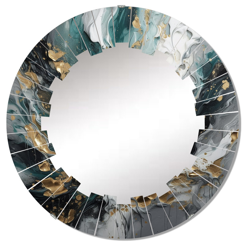 Miroir mural Zelina, 32 po x 32 po