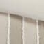 Housse de couette multicolore en coton, taille King/King, fermeture à boutons, parure de lit 3 pièces rayée, certifiée.
