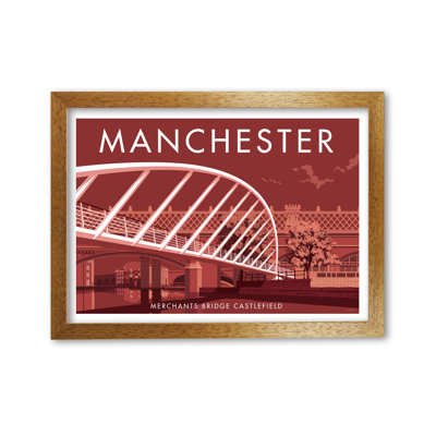 Manchester Merchants Bridge by Stephen Millership - Print