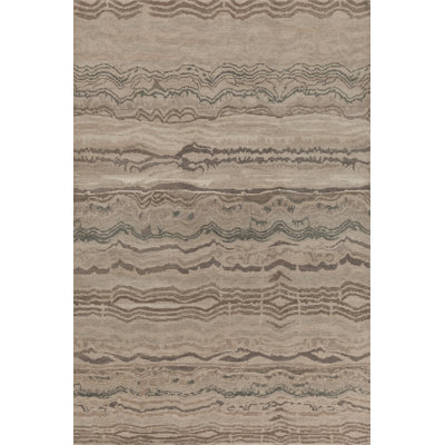 Patagonia Hand Woven Wool Abstract Area Rug