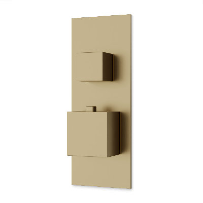Edge Thermostat with 3-Way Diverter & Off Position Linear Trim Kit