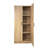 Mea Utility Storage Cabinet, 2 Doors, 3 Shelves, 71 Inch Oak Brown-126708194-126708198-126708200