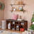Extra Long Wall Mounted Shelves Set Of 2 With Heavy Duty Metal Brackets - Sturdy Floating Shelves For Living Room, Bedroom, Bathroom, Kitchen - Multi-Purpose Wall Storage Solution-595913034-579045522