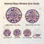 Vitrail Mystic Compass, vitrail, H 12 po-1808444886