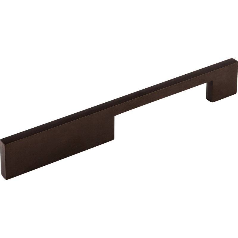 Linear Bar pull, Oiled Rubbed Bronze, 7" Center to Center Bar