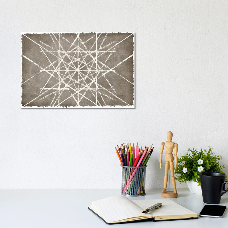 Geo by PI Galerie - Wrapped Canvas Gallery-Wrapped Canvas Giclée, 20.32cm H x 30.48cm W
