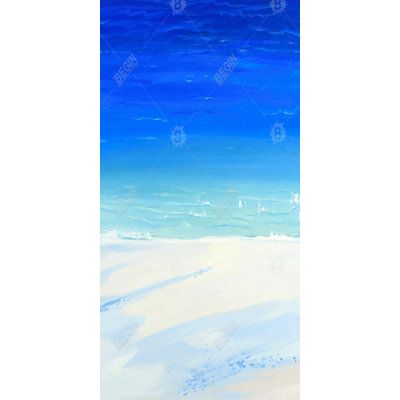 Satellite view of the ocean - 15.75"x31.50" Desk mat
