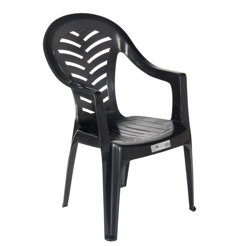 35.00cm H Stacking Armchair, Cream/White, 6