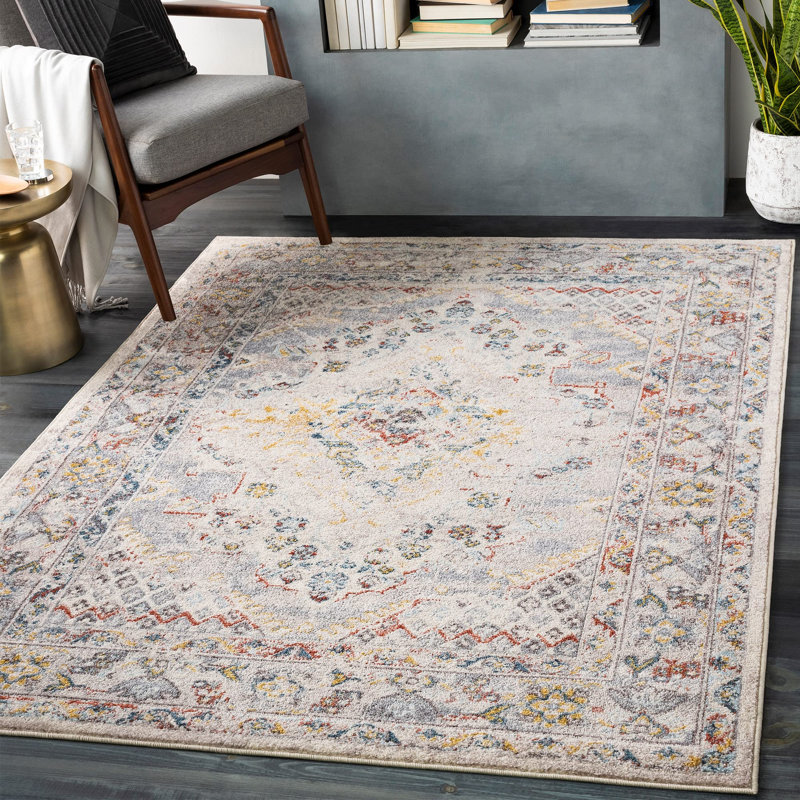 Bria Oriental 160cm X 213cm Area Rug