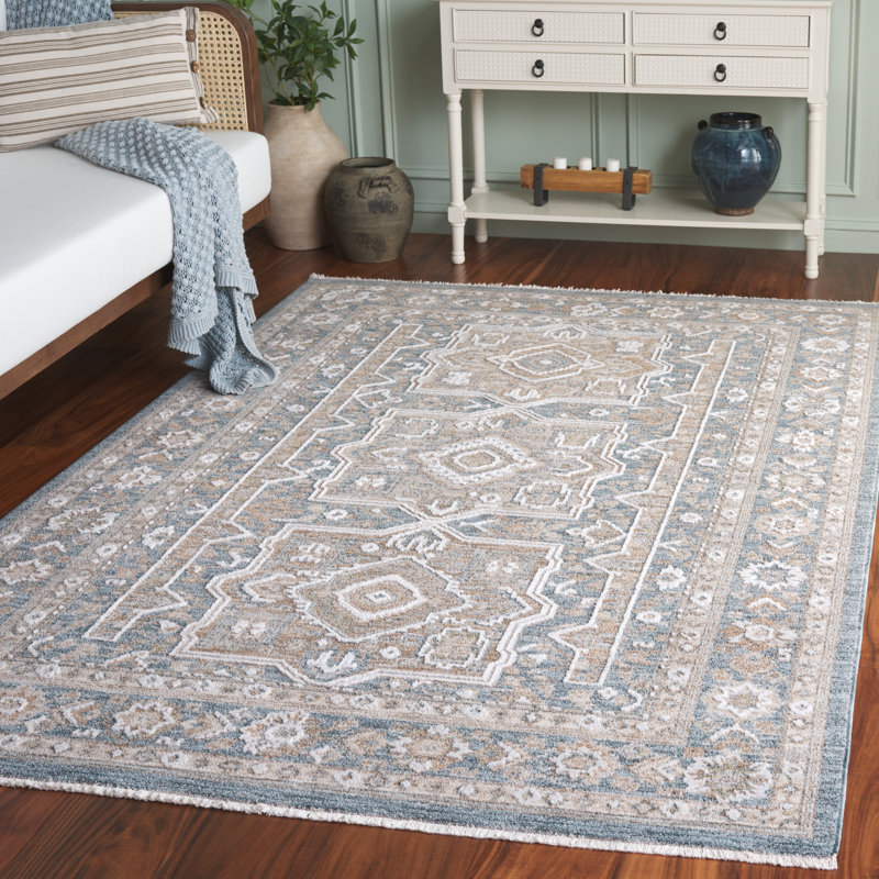Finley Performance Oriental Indoor Rug, Rectangle 5'3" x 7'6"