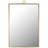 Metal Flat Wall Mirror