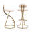 Comfortable and Stylish Velvet Barstools Set for Various Spaces-1601872736