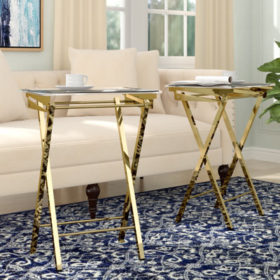 Ensemble de tables-plateaux Aloysius