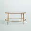 Table basse à quatre pieds Edmont-1437181293