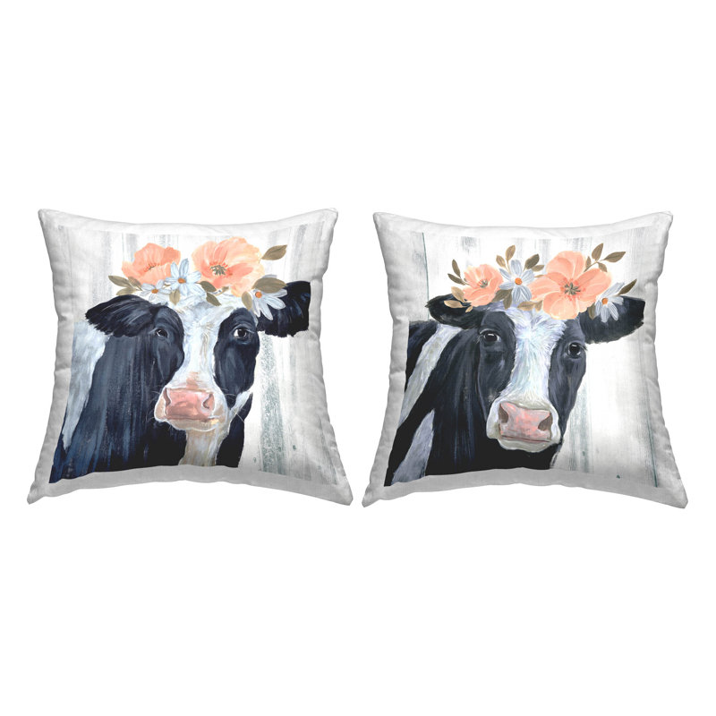 Polyester Throw Square Pillow Cover & Insert