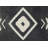Modern Black/White Geometric Stonewashed Handmade Cotton Throw Pillow Set