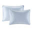 Couvre-lit réversible Blue Queen - matelassé texturé pour surdimensionné