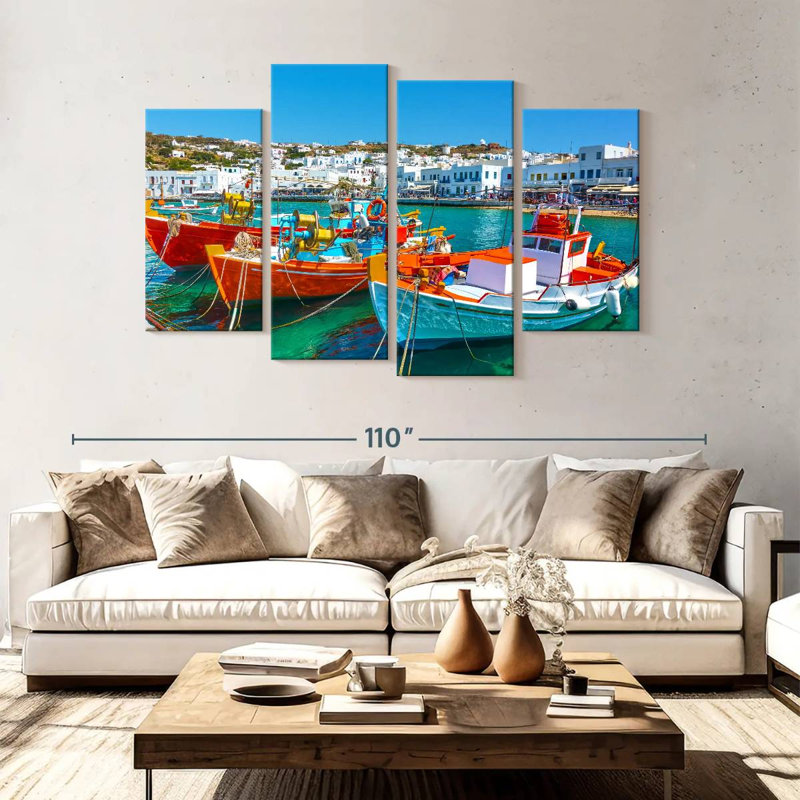 Bateaux Mehar Mykonos, H 54 po x l 84 po