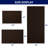 Azriah Luxury Chenille Super Soft Absorbent Polyester Rectangle Non-Slip Bath Rug-1262013287-1262013290