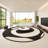 Semi-circular arc  negotiating sofa-106796210-106796212