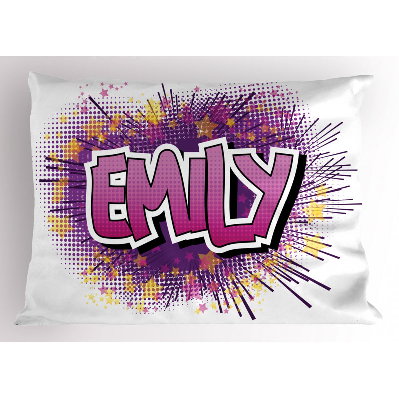 English Polyester Sham Set, Queen