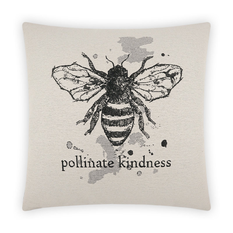 Pollinate Pillow Cover & Insert, Square 24"