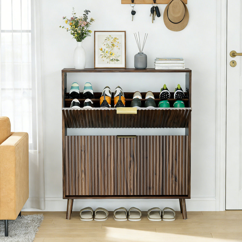 20 Pair Shoe Storage Cabinet