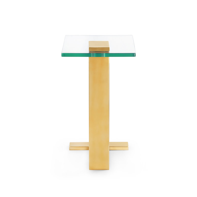 Elle Glass End Table