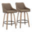 Tabouret de comptoir à hauteur fixe avec pivot-133677425-133677426