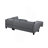104.5" Upholstered Sofa,Chaise & Ottoman , Gray