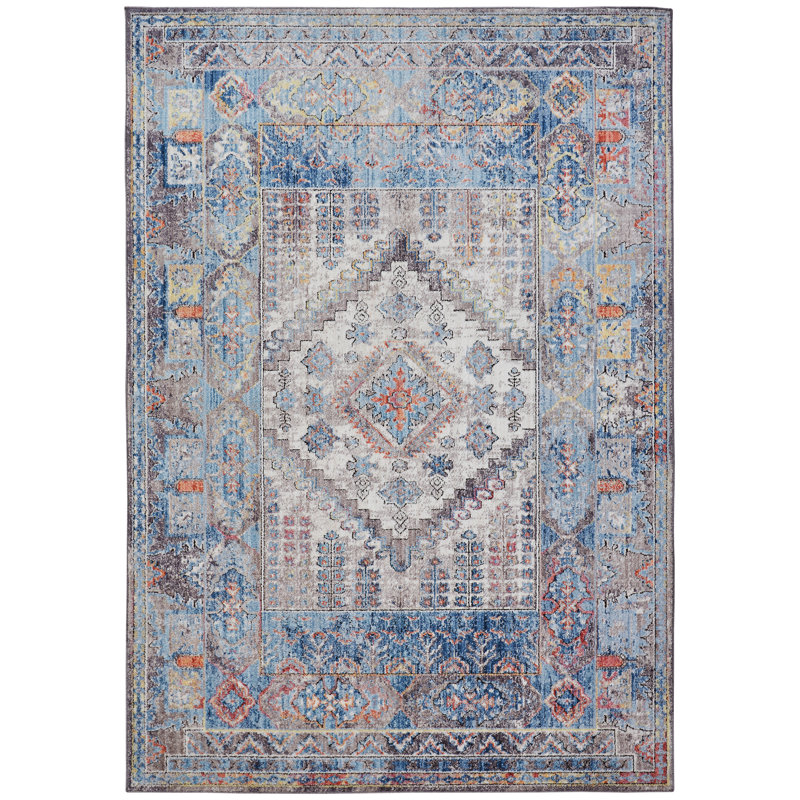 Lorentzen Oriental Indoor Rug, Rectangle 9'5" x 12'5"