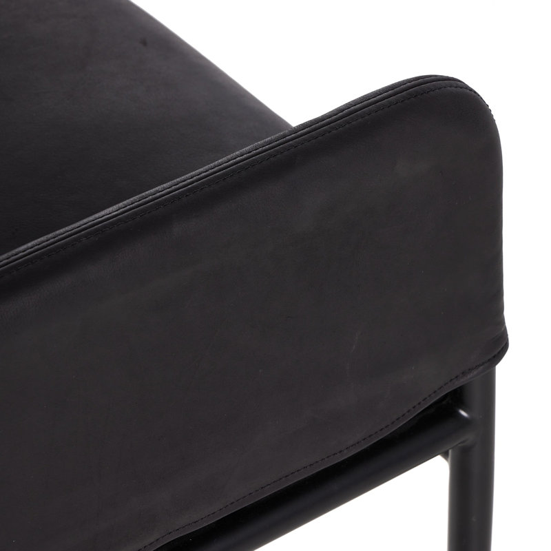 Brickel Leather Storage Bench