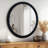 Ayde Round Solid Wood Bead Accent Mirror Home Decoration-1052922334-1036687207