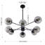 8 - Light Matte Black Pendant