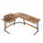 VillaGrove L-Shaped Metal Base Computer Desk-69236592