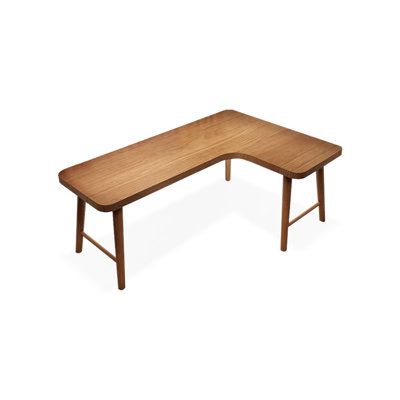 Modern L-shaped corner desk